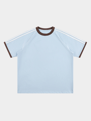 Dusttrail - Colorblock Cooling Striped Quick-Dry T-Shirt