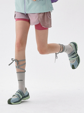 MesaRun - Reflective Cross-Strap Mid-Calf Socks