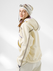 CrowPeak - Women's Colorblock Textured Zip-Up Jackets