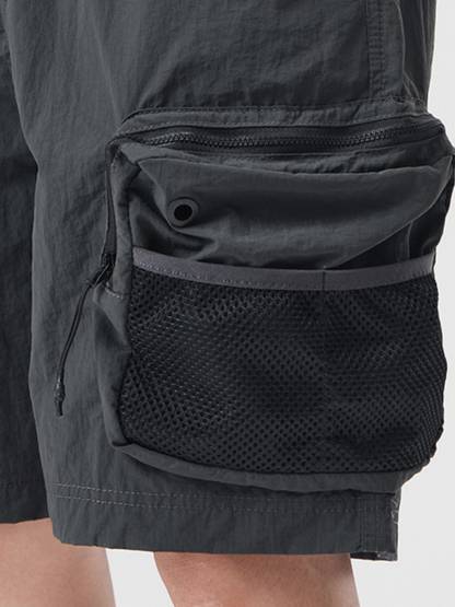 AlpineCrag - Men's Breathable Wrinkle-Resistant Cargo Shorts