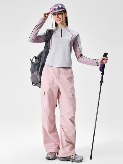 RockTote - Women's Water-Repellent Wide-Leg Utility Pants