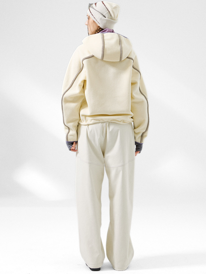 CrowPeak - Women's Colorblock Textured Zip-Up Jackets
