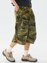 CampShell - Multi-Pocket Camouflage Relaxed Shorts