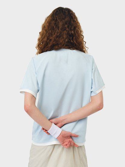 Fireclaw - Unisex Quick-Dry Colorblock Performance T-Shirt