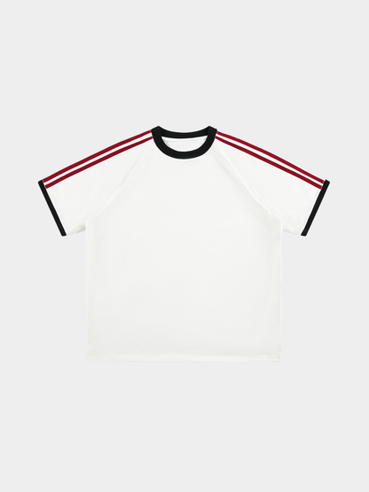 Dusttrail - Unisex Colorblock Cooling Striped Quick-Dry T-Shirt