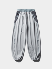 RunFlow - Contrast Stitch Lightweight Quick-Dry Paratrooper Pants