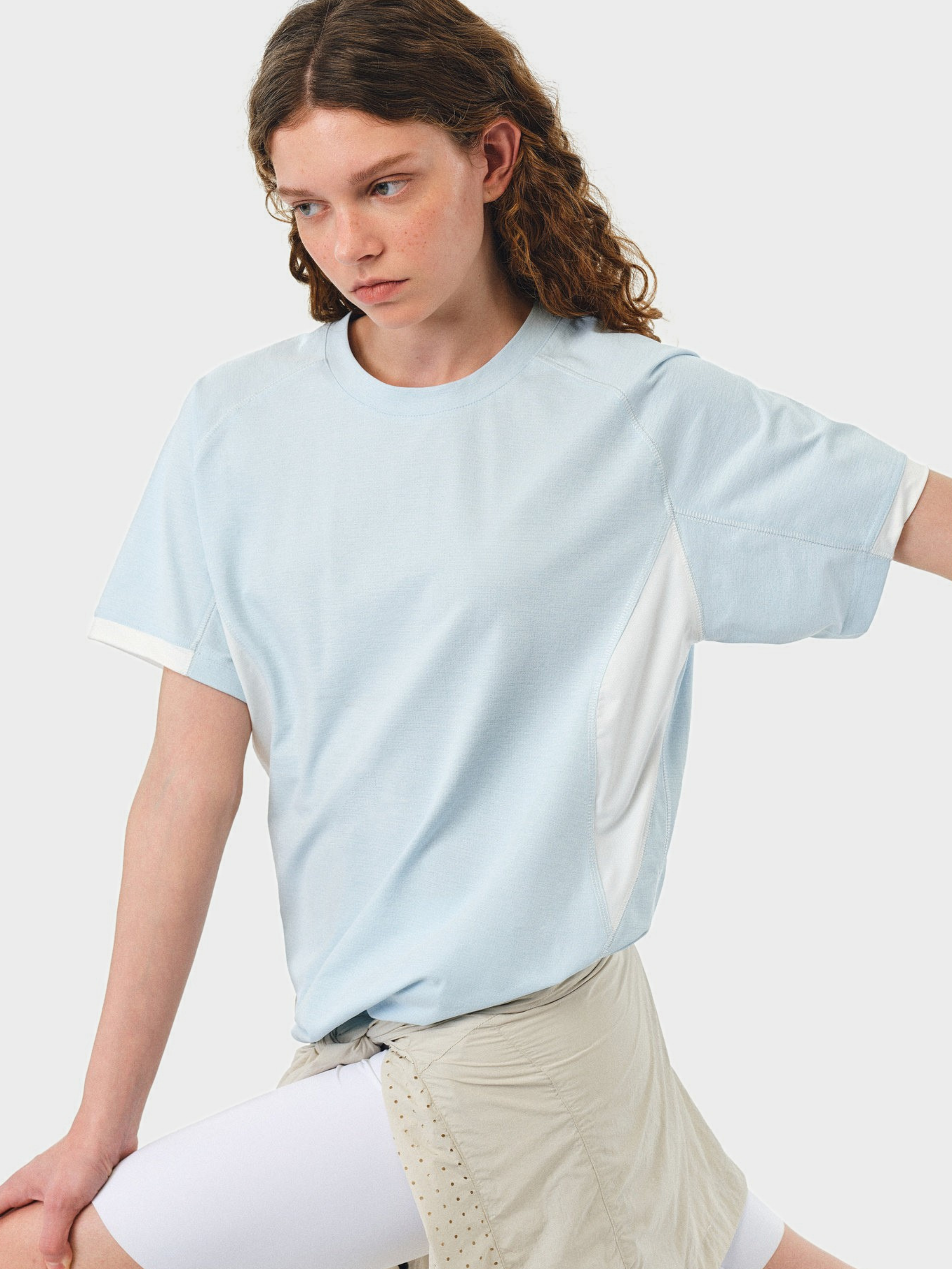 Fireclaw - Unisex Quick-Dry Colorblock Performance T-Shirt