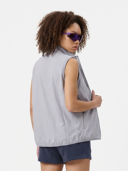 FoxCliff - Unisex Lightweight Perforated Mesh Breathable Zip Vest