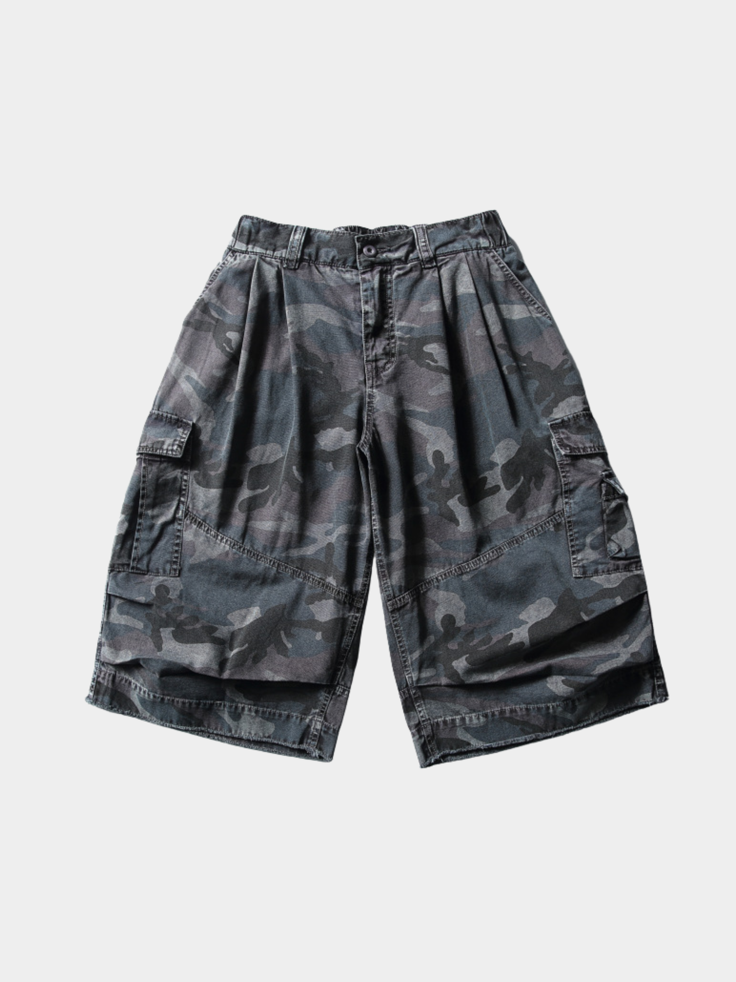 CampShell - Multi-Pocket Camouflage Relaxed Shorts