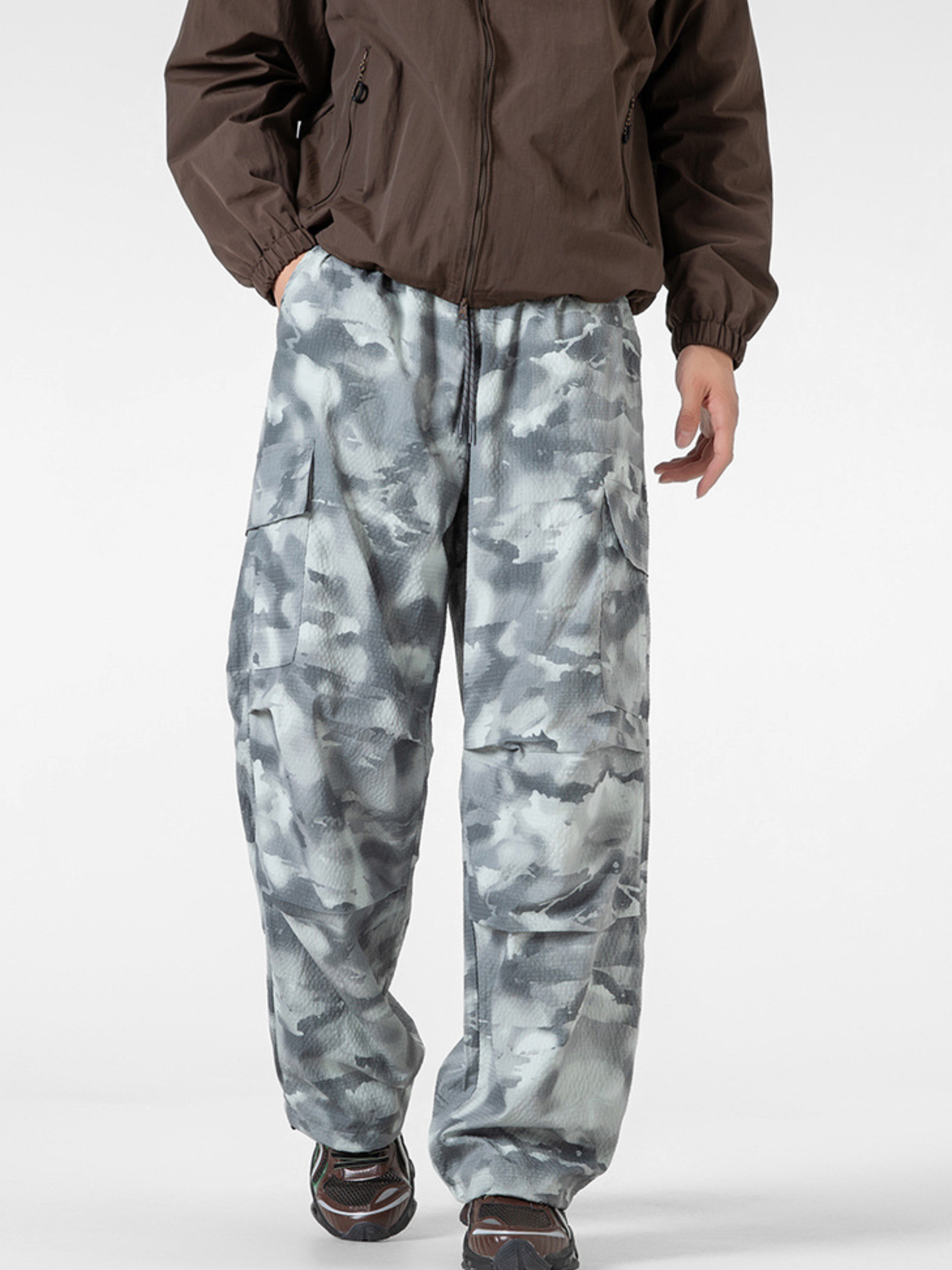 OwlCliff - Unisex Triple-Protection Water-Repellent Camo Cargo Pants