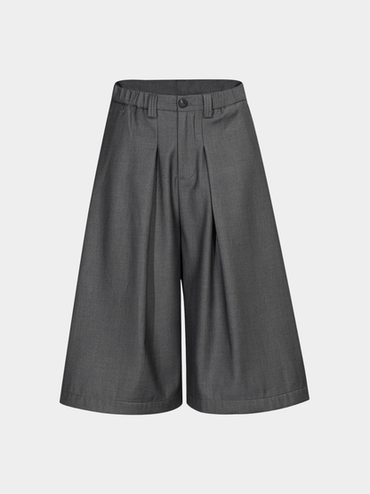 Thunderbark - Women's Wrinkle-Resistant Wide-Leg Cropped Pants