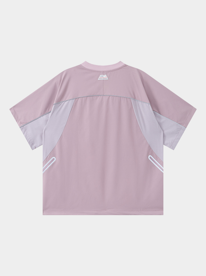 LightFlare - Colorblock Mesh Breathable Quick-Dry T-Shirt
