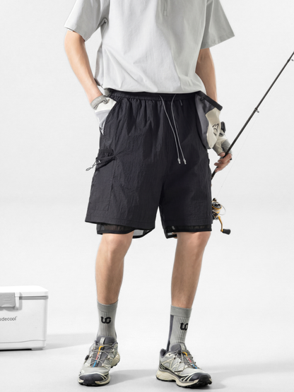 BaseNet - Men's Water-Repellent Breathable Quick-Dry Shorts