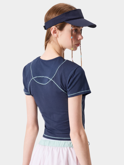 Spark - Women's UPF200+ Antibacterial Quick-Dry Cropped T-Shirt