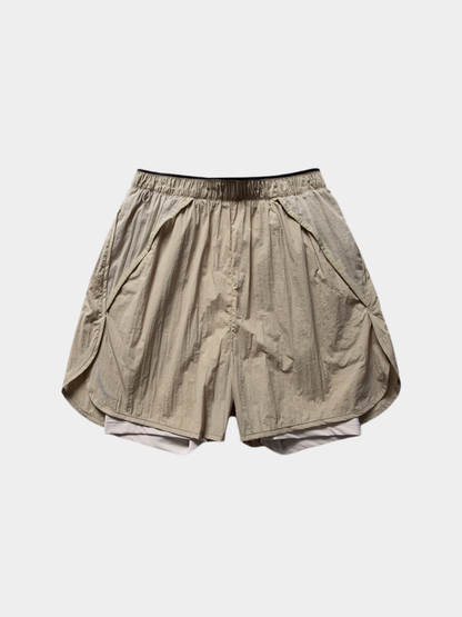 TrailSit - Unisex Quick-Dry 2-in-1 Active Shorts
