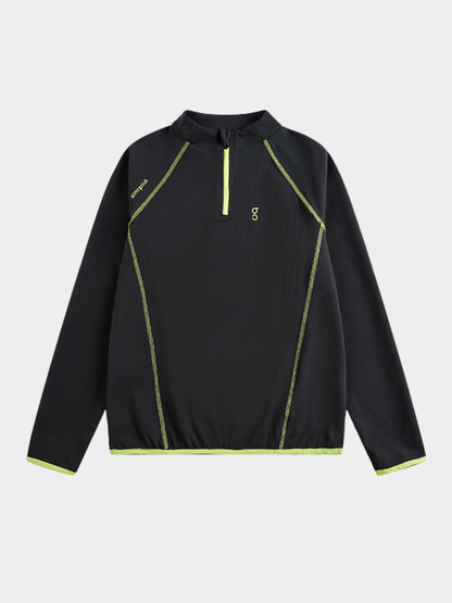 Forestway - Men's Quick-Dry Deconstructed Stitch Half-Zip Sweatshirt