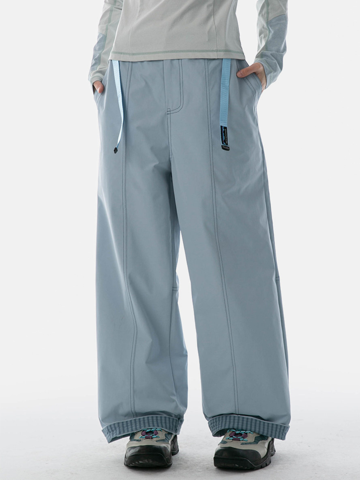 Vellax - Women's Water-Repellent Straight-Leg Utility Pants