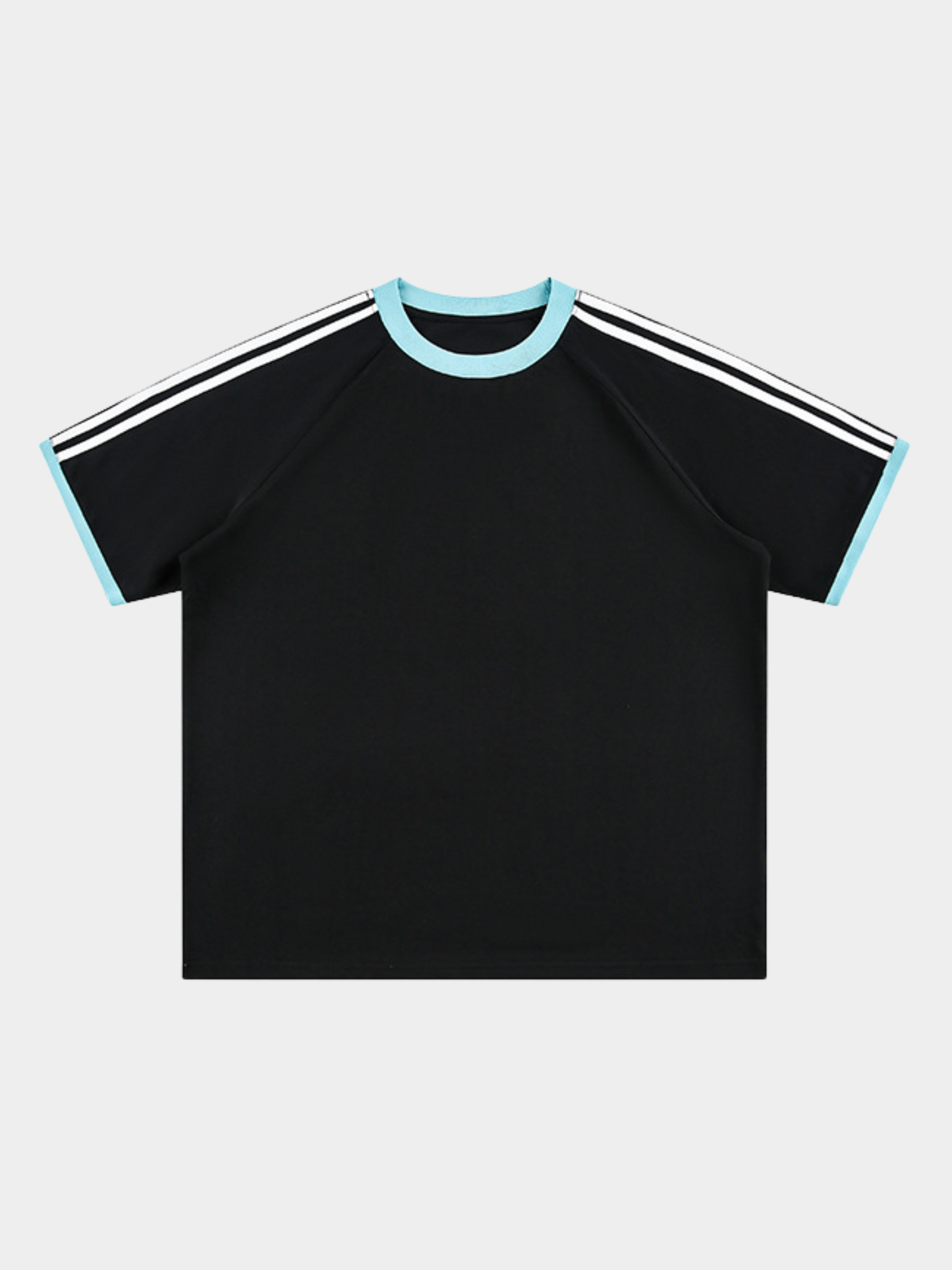 Dusttrail - Unisex Colorblock Cooling Striped Quick-Dry T-Shirt