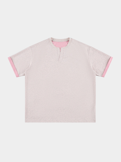 Thunderridge - Men's Layered Crew Neck T-Shirt