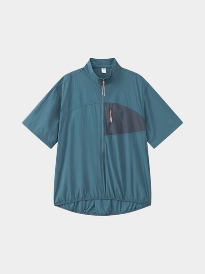 IronRidge - Unisex UPF50+ Lightweight Half-Zip Stand Collar Quick-Dry T-Shirt