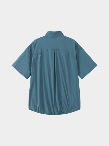 IronRidge - Unisex UPF50+ Lightweight Half-Zip Stand Collar Quick-Dry T-Shirt