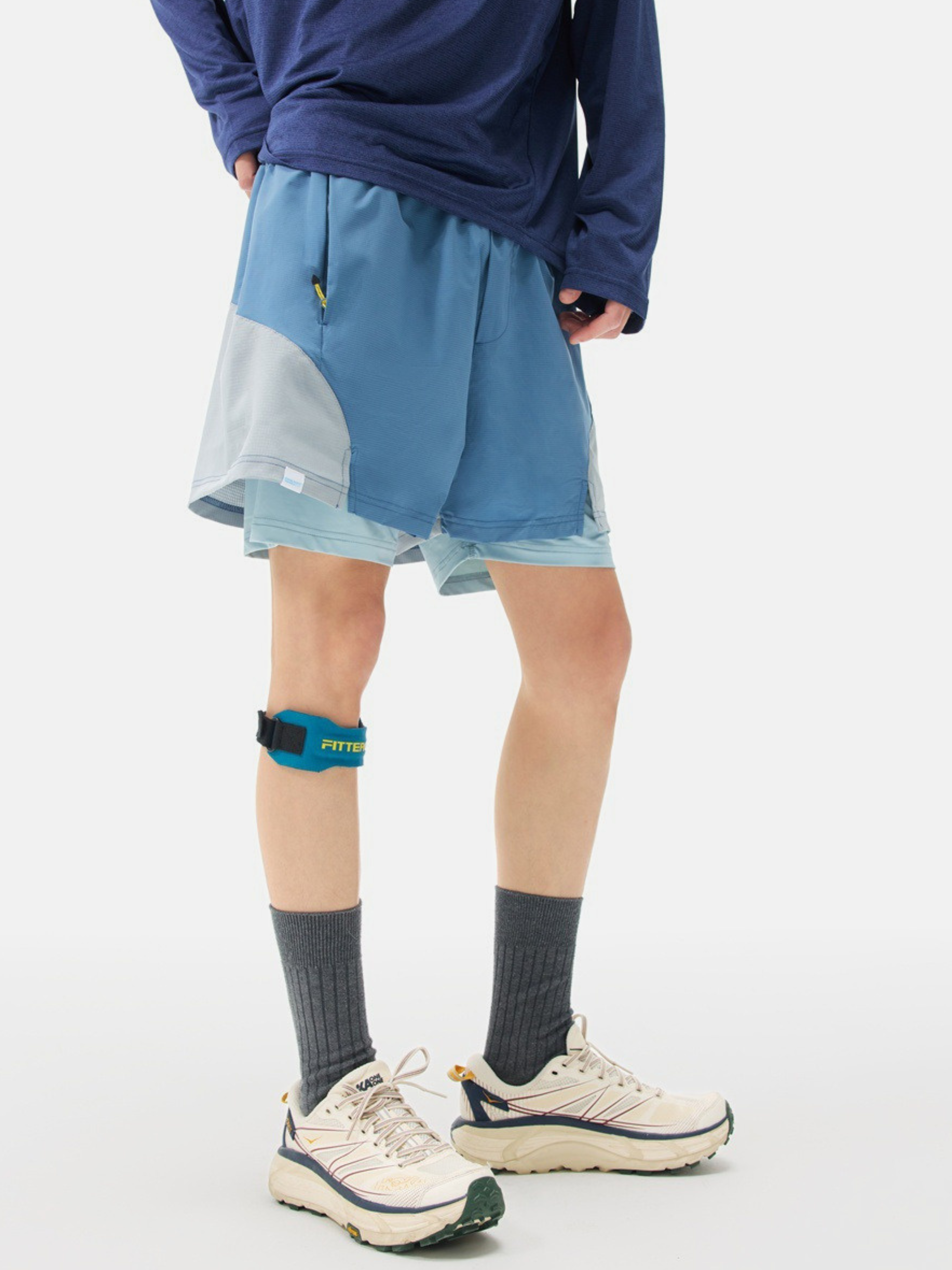 AlpGear - Unisex Quick-Dry 2-in-1 Anti-Exposure Athletic Shorts