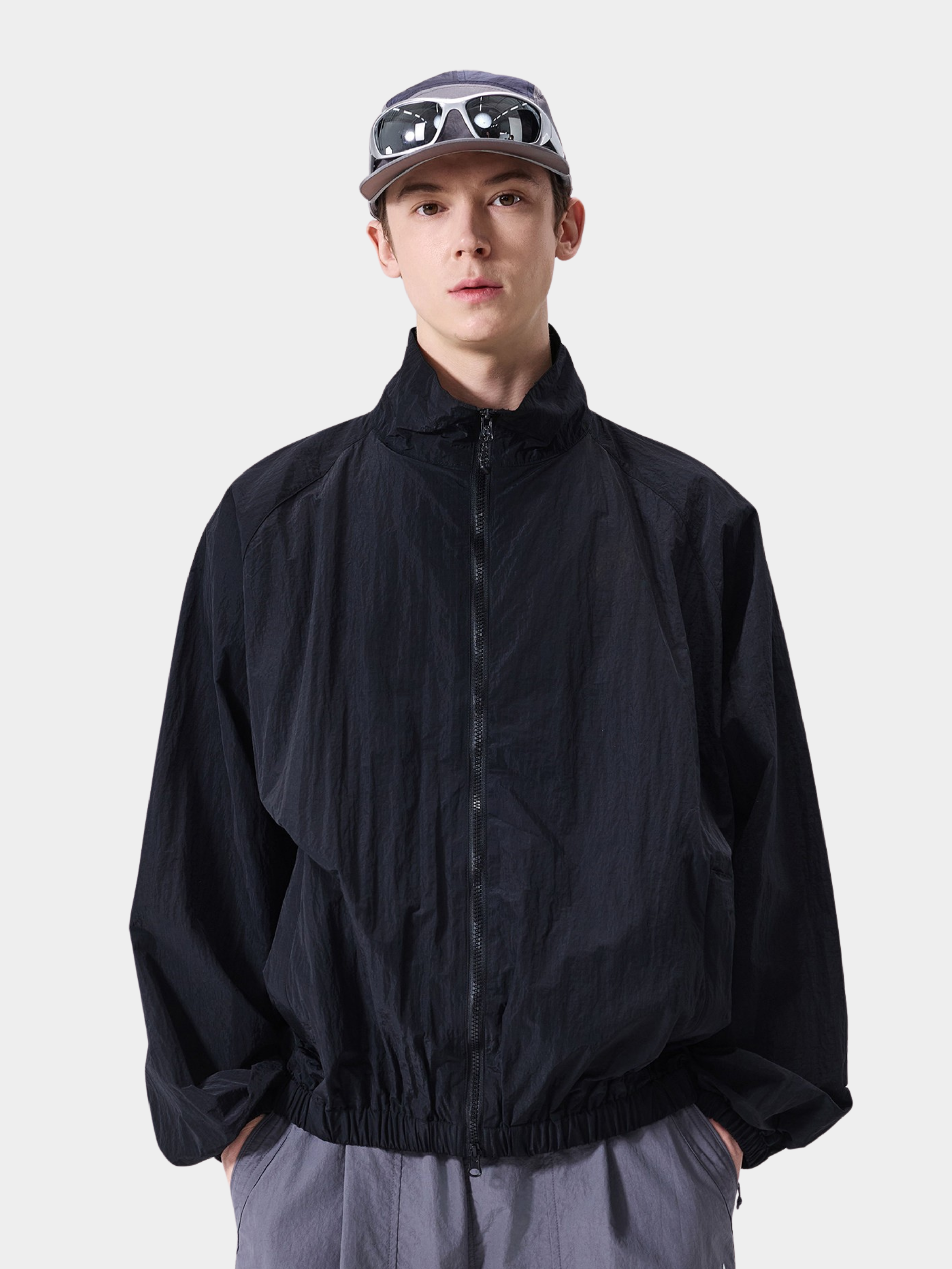 Earthline - Unisex UPF200+ Water-Repellent Breathable Stand Collar Jacket