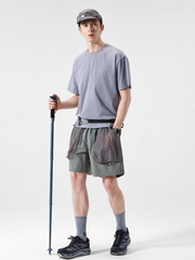 OwlGorge - Unisex Water-Repellent Breathable Hiking Cargo Shorts