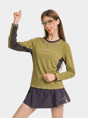 WildTent - Women's Contrast Stitch Quick-Dry Long Sleeve T-Shirt
