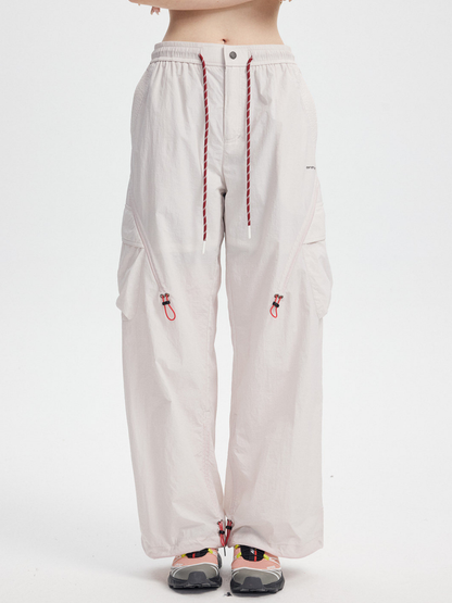 TrainFlex - Women's Water-Repellent Quick-Dry Parachute Pants
