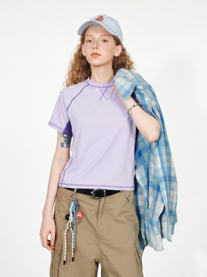 Stoneflow - Women's Quick-Dry Mesh Panel Performance T-Shirt