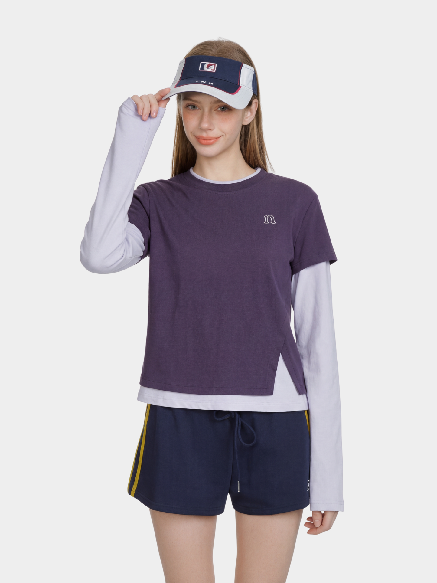 Solstice - Women's Cooling Quick-Dry Layered Long Sleeve Performance T-Shirt