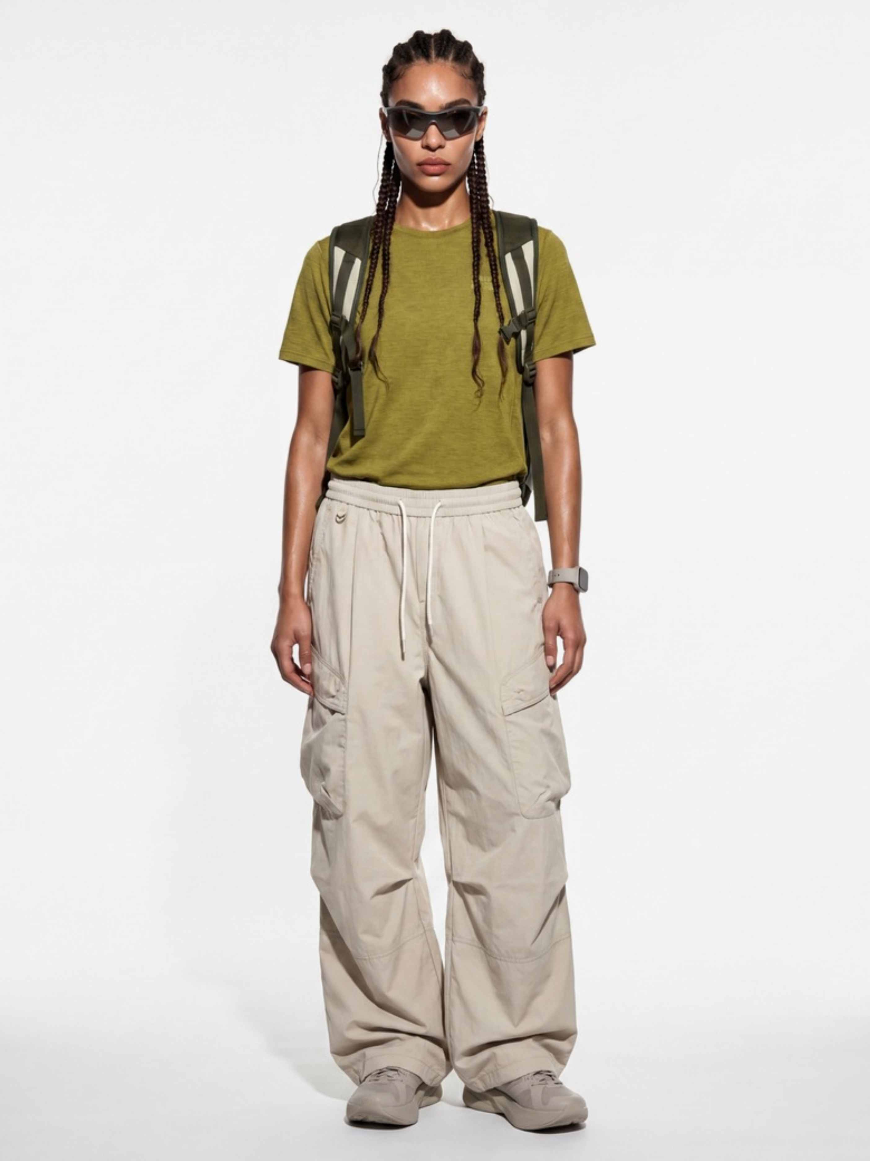 Treeline - Unisex Large Pocket Quick-Dry Curved-Leg Pants