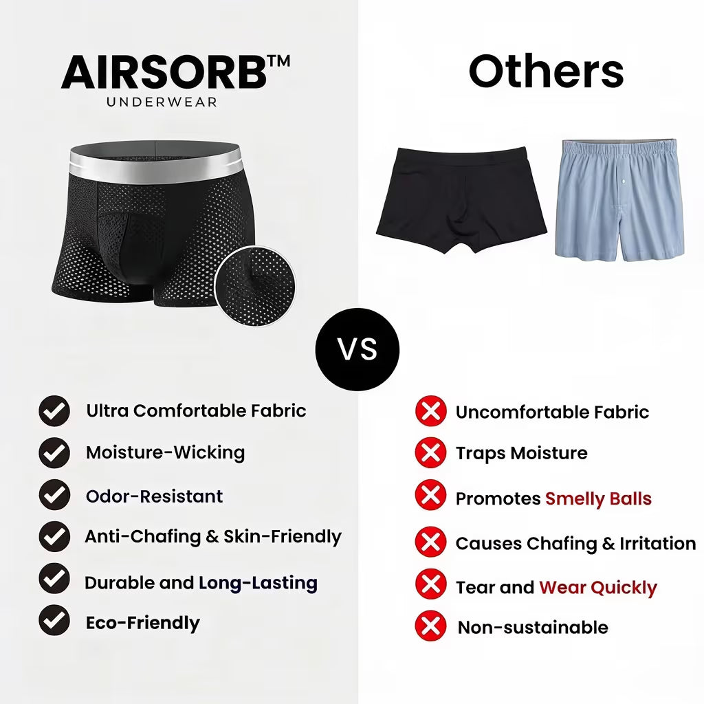 🔥2026 HOT SALE🔥 Premium All-Day Comfort IceSilk Mesh Men's Boxer