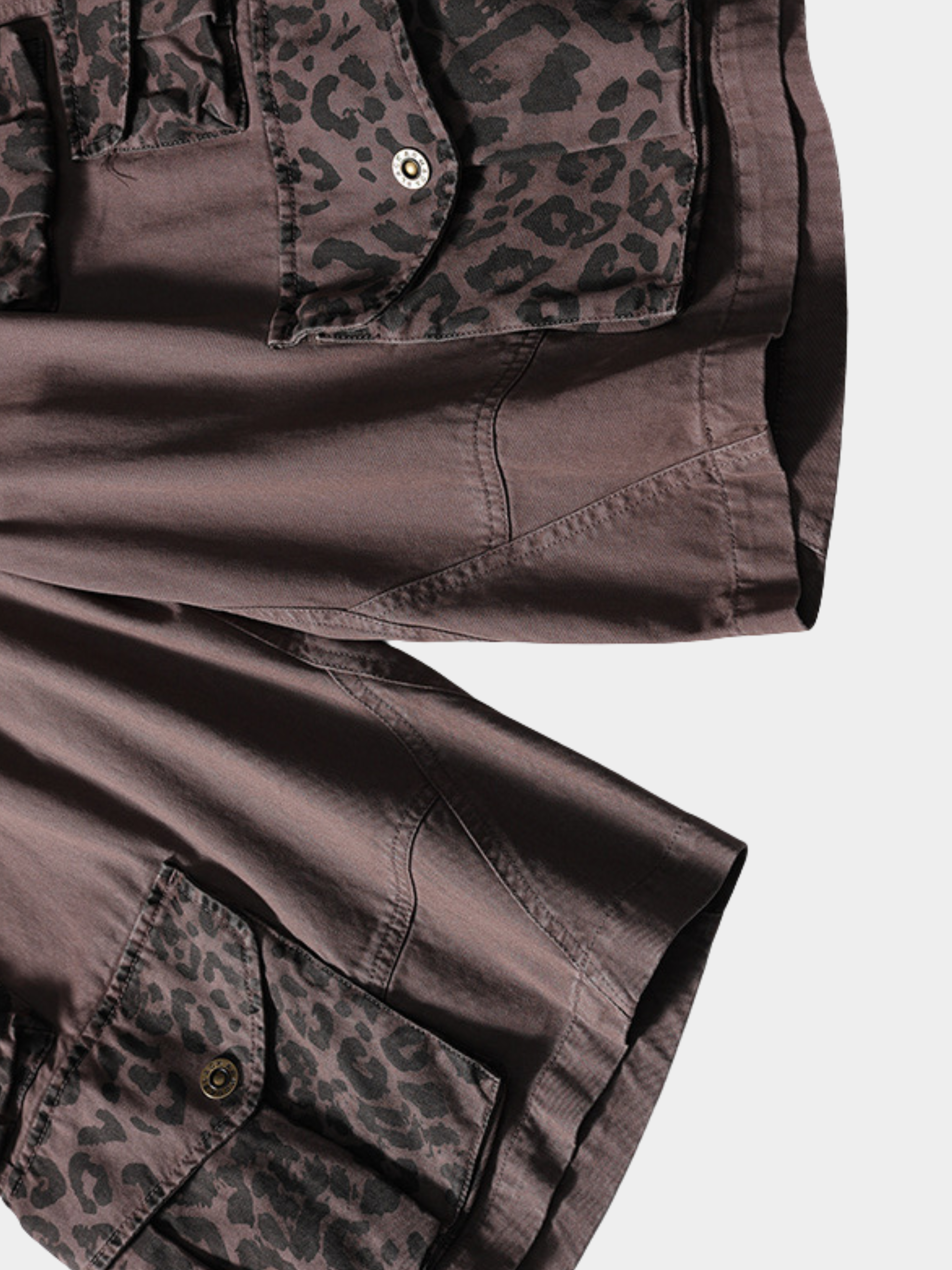 CampStick - Washed Solid Utility Cropped Pants