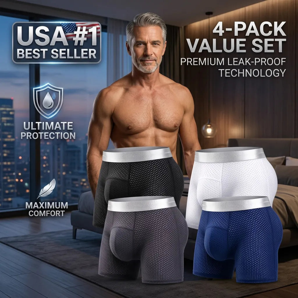 🔥2026 HOT SALE🔥 Premium All-Day Comfort IceSilk Mesh Men's Boxer