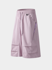 DewDash - Unisex Water-Repellent Wrinkle Utility Shell Shorts