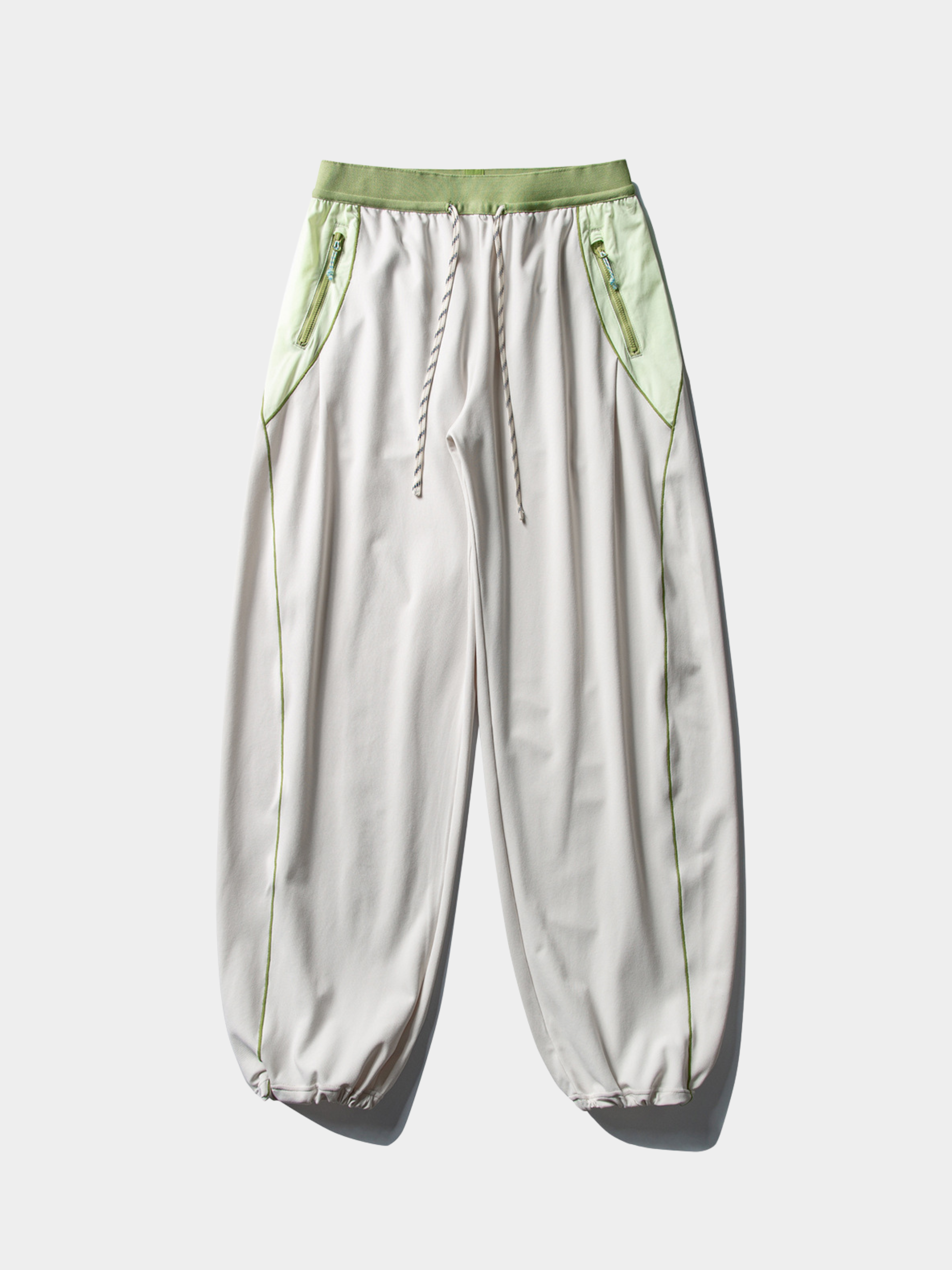 RunFlow - Contrast Stitch Lightweight Quick-Dry Paratrooper Pants